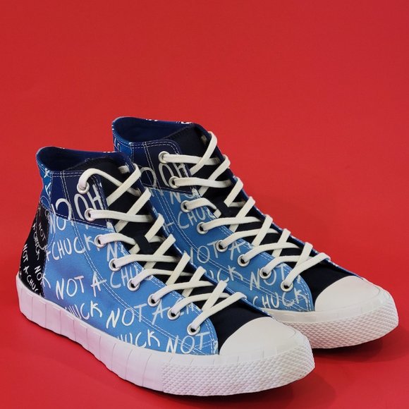 Converse UNT1TL3D Patchwork University Blue Men's Sneakers 172573C NWT